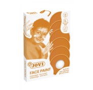 Jovi Estuche de 6 Botes 8ml Maquillaje Crema - Hipoalergenico - Base Grasa - Facil Aplicacion - Gran Cubricion - sin Parabenos - Facil de Retirar - Color Blanco