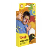 Jovi Estuche de 6 Botes Maquillaje Crema - Hipoalergenico - Base Grasa - Facil Aplicacion y Retiro - Gran Cubricion - Mezclables - Color Surtido