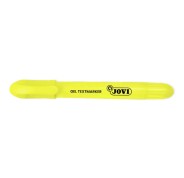 Jovi Gel Textmarker Marcador de Texto Fluorescente - Gel en Seco - No Necesitan Punta - No Traspasan - Secado Rapido - Aptos para Luz Negra - Color Amarillo