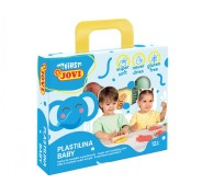 Jovi My First Plastilina Estuche de 4 Pastillas de Plastilina 38gr - Super Blanda - Estimula Creatividad y Sensibilidad Tactil - Fortalece Musculos de Manos y Dedos - Colores Surtidos