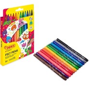 Jovi Pack de 12 Rotuladores - Punta de 3mm - Trazo Medio - Amplia Variedad de Tonos - Tinta de Gran Fijacion - Capuchon de Ventilado - Grip Triangular Ergonomico - Colores Surtidos