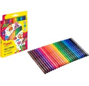 Jovi Pack de 24 Rotuladores - Punta de 3mm - Trazo Medio - Amplia Variedad de Tonos - Tinta de Gran Fijacion - Capuchon de Ventilado - Grip Triangular Ergonomico - Colores Surtidos