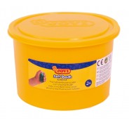 Jovi Soft Dough Blandiver Bote de Pasta de Modelaje 460gr - Blanda y Flexible - Facil de Amasar y Moldear - Ideal para Iniciacion al Modelaje - Color Amarillo