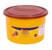 Jovi Soft Dough Blandiver Bote de Pasta de Modelaje 460gr - Blanda y Flexible - Facil de Amasar y Moldear - Ideal para Iniciacion al Modelaje - Color Marron