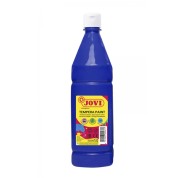 Jovi Tempera Paint Tempera Liquida 1000ml - Base Agua - Lista para Usar - Alto Poder Cubriente - Secado Rapido - Excelente Rendimiento - Facil Aplicacion - Color Azul Oscuro