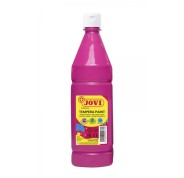 Jovi Tempera Paint Tempera Liquida 1000ml - Base Agua - Lista para Usar - Alto Poder Cubriente - Secado Rapido - Excelente Rendimiento - Facil Aplicacion - Color Magenta