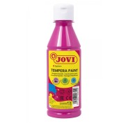 Jovi Tempera Paint Tempera Liquida 250ml - Base Agua - Lista para Usar - Alto Poder Cubriente - Secado Rapido - Excelente Fluidez - Adherencia en Multiples Superficies - Color Magenta