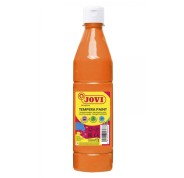 Jovi Tempera Paint Tempera Liquida 500ml - Base Agua - Lista para Usar - Alto Poder Cubriente - Secado Rapido - Excelente Fluidez - Adherencia en Multiples Superficies - Color Naranja