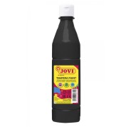 Jovi Tempera Paint Tempera Liquida 500ml - Base Agua - Lista para Usar - Alto Poder Cubriente - Secado Rapido - Excelente Fluidez - Adherencia en Multiples Superficies - Color Negro