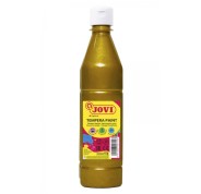Jovi Tempera Paint Tempera Liquida 500ml - Base Agua - Lista para Usar - Alto Poder Cubriente - Secado Rapido - Excelente Fluidez - Adherencia en Multiples Superficies - Color Oro
