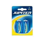 Jupiter Pack de 2 Pilas Salinas C R14 - Pilas Salinas para Aparatos de Bajo Consumo