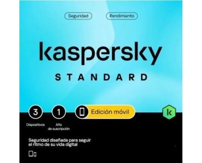 Kaspersky Standard Mobile Antivirus - 3 Dispositivos - Servicio 1 Año