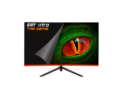 KeepOut Monitor Gaming LED 27\" Curvo R1800 FullHD 1080p 165Hz - Respuesta 1ms - Angulo de Vision 178º - Altavoces 6W - 16:9 - HDMI, DisplayPort - VESA 100x100mm