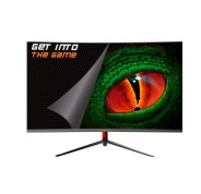 KeepOut Monitor Gaming LED 27\" Curvo R1800 FullHD 1080p 200Hz - Respuesta 1ms - Angulo de Vision 178º - 16:9 - Altavoces 6W - HDMI 2.0, DisplayPort 1.2, USB - VESA 100x100mm