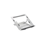 Kensington Easy Riser Soporte de Aluminio para Portatil hasta 16\" - Estructura que Facilita la Ventilacion - 6 Ajustes de Altura - Fabricado en Aluminio - Base Antideslizante - Color Gris