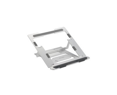 Kensington Easy Riser Soporte de Aluminio para Portatil hasta 16\" - Estructura que Facilita la Ventilacion - 6 Ajustes de Altura - Fabricado en Aluminio - Base Antideslizante - Color Gris