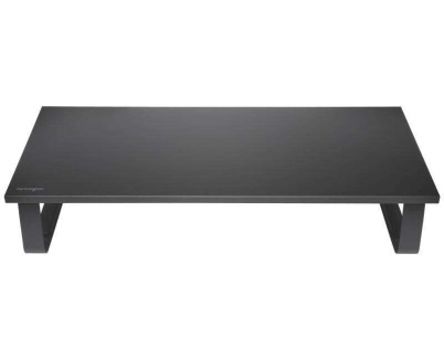 Kensington Essential Soporte Monitor Extraancho - Admite Dos Monitores - Espacio de Almacenamiento - Negro
