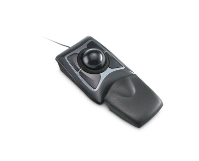 Kensington Expert Raton con Trackball Optico USB - Bola de 55mm - 4 Botones Personalizables - Reposamuñecas Extraible - Compatible con PC y Mac - Cable de 1.80m - Color Negro