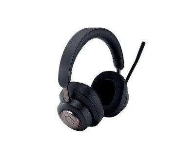 Kensington H3000 Auriculares Circumaurales Bluetooth 5.2 con Microfono Plegable - Cancelacion PNC y ENC - Autonomia hasta 60h - Incluye Adaptador de USB-C a USB-A, Cable USB-C y Estuche Rigido - Color Negro