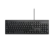 Kensington KB100 EQ Teclado Completo USB-A - Fabricado con 64% de Contenido Reciclado - Membrana a Prueba de Liquidos - Color Negro