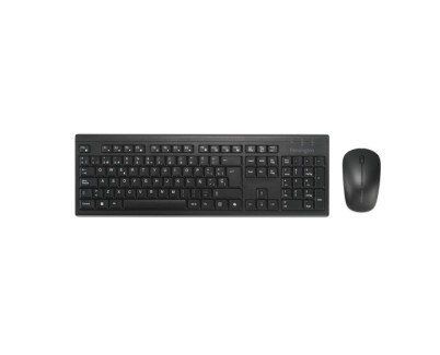 Kensington Kit de Teclado Inalambrico y Raton Inalambrico Bluetooth, USB 2.4GHz - Recargables - Teclado con Tecla Copilot - Indicadores LED -  Color Negro