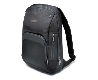 Kensington Mochila Triple Trek Optimizada para Ultrabook - Nylon Balistico de 1680 Deniers - Proteccion Snugfit(Tm) - Color Negro