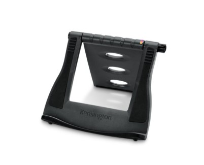 Kensington Smartfit Easy Riser Soporte para Portatil de 12 a 17\" - Estructura que Facilita la Ventilacion - 3 Ajustes de Altura - Diseño Universal - Color Gris Oscuro
