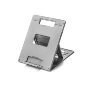 Kensington Smartfit Easy Riser Soporte para Portatil y Tablet - Estructura que Facilita la Ventilacion - 4 Ajustes de Altura - Base Antideslizante - Color Gris