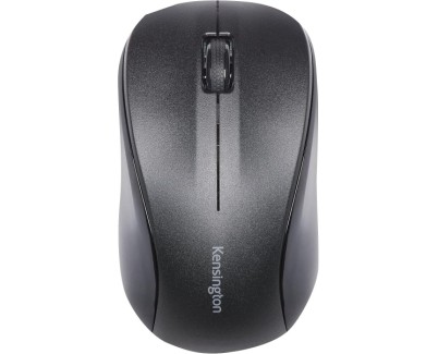 Kensington Valumouse Raton Inalambrico 2,4GHz - Sensor de 1000ppp - 3 Botones - Uso Ambidiestro - Clics Silenciosos - Color Negro