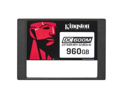 Kingston Data Center DC600M Disco Duro Solido SSD 2.5\" 960GB Enterprise SATA 3.0 - Uso Mixto