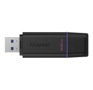 Kingston DataTraveler Exodia Memoria USB 512GB - USB 3.2 Gen 1 - Con Tapa - Enganche para Llavero - Color Negro (Pendrive)