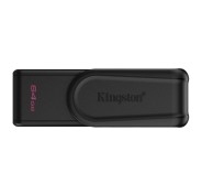 Kingston DataTraveler Exodia Memoria USB 64GB - USB 3.2 Gen 1 - Tapa Giratoria - Color Negro