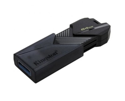 Kingston DataTraveler Exodia Onyx Memoria USB 64GB - USB 3.2 Gen 1 - Enganche para Llavero - Color Negro (Pendrive)