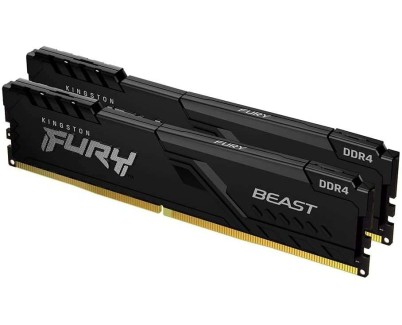 Kingston Fury Beast Memoria RAM DDR4 3200MHz 16GB (2x8GB) CL16