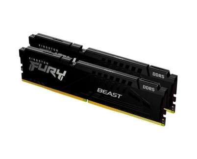 Kingston Fury Beast Memoria RAM DDR5 6000MT/s 32GB (2x16GB) CL30 DIMM