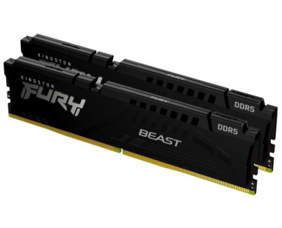 Kingston Fury Beast Memoria RAM DDR5 6000Mts 32GB (2 x 16 GB) 1.35V CL30 DIMM