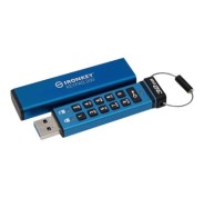 Kingston Iron Key Keypad 200 Memoria USB Tipo C 32GB - USB-C 3.2 Gen 1 Tipo A - XTS-AES - 145 MB/s Read Speed - 115 MB/s Write Speed
