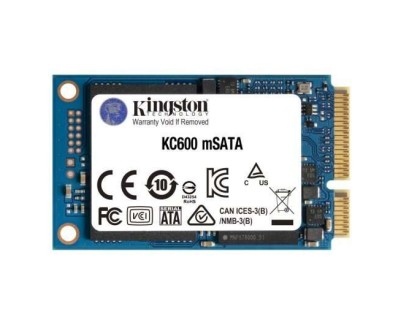 Kingston KC600 Disco Duro Solido SSD 256GB SATA3 mSATA 3D TLC NAND
