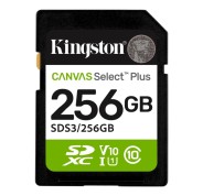 Kingston Tarjeta SDXC 256GB UHS-I Clase 10 150MB/s Canvas Select Plus