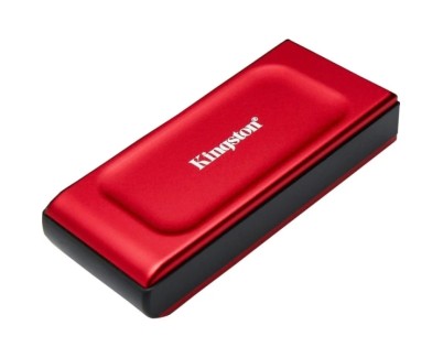 Kingston XS1000 Disco Duro Solido Portatil SSD 1TB USB 3.2 - Color Rojo