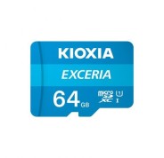 Kioxia Exceria Tarjeta Micro SDXC 64GB UHS-I Clase 10 con Adaptador