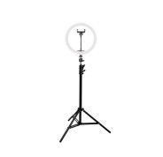 Kit Studio Live Max Aro de Luz para Smartphone con Tripode de Suelo - 1.60m