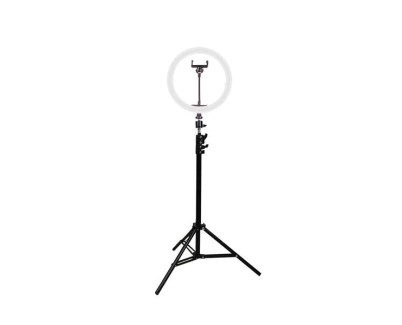 Kit Studio Live Max Aro de Luz para Smartphone con Tripode de Suelo - 1.60m