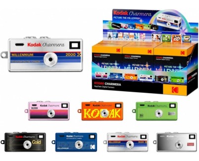 Kodak Charmera Millenium Camara Digital Instantanea Retro - 1.6M Megapixels - Tama&ntilde;o Diminuto/Llavero - Bateria Recargable - Peso 30g - Modelo Aleatorio