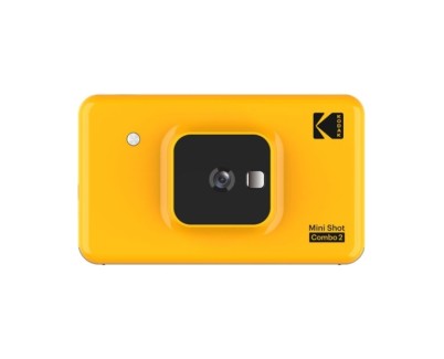 Kodak Mini Shot 2 Camara Digital Instantanea Bluetooth 10mp - Pantalla LCD 1.7\" - Flash Integrado - Espejo para Selfies - Color Amarillo