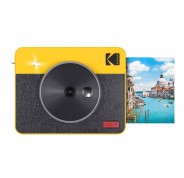Kodak Mini Shot 3 Camara Digital Instantanea Bluetooth 10mp - Pantalla LCD 1.7\" - Flash Integrado - Espejo para Selfies - Color Amarillo