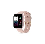 Ksix Contact iStyle Smartwatch - Pantalla AMOLED 2,01? IPS - Autonomia Hasta 5 Dias - Modos Deporte y Salud, Llamadas, Asistentes de voz - IP68 - Color Rosa