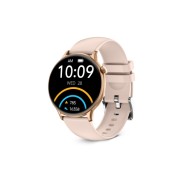 Ksix Core2 Smartwatch - Pantalla AMOLED 1,43? AMOLED - Autonomia Hasta 5 Dias - Modos Deporte y Salud, Llamadas, Asistentes de voz - IP67 - Color Rosa