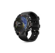 Ksix Explorer Smartwatch - Pantalla AMOLED 1,43? AMOLED - Autonomia Hasta 9 Dias - GPS - Modos Deporte y Salud, Llamadas, Asistentes de voz - 5ATM - Color Negro