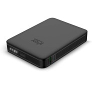 Ksix Nano Powerbank 5.000 mAh - Tamaño de Bolsillo - Power Delivery - 20 W - Cable USB-C a USB-C - Indicadores LED - Color Negro